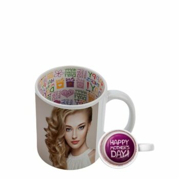 Εκτύπωση φωτογραφίας σε κούπα  HAPPY MOTHER'S DAY