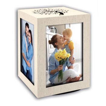 Εκτύπωση σε ξύλινο κύβο